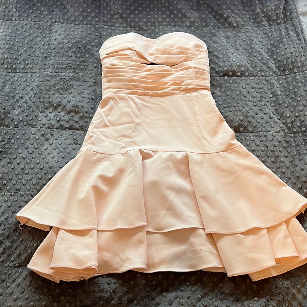 Pink prom dress